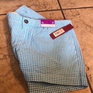 Gingham Shorts